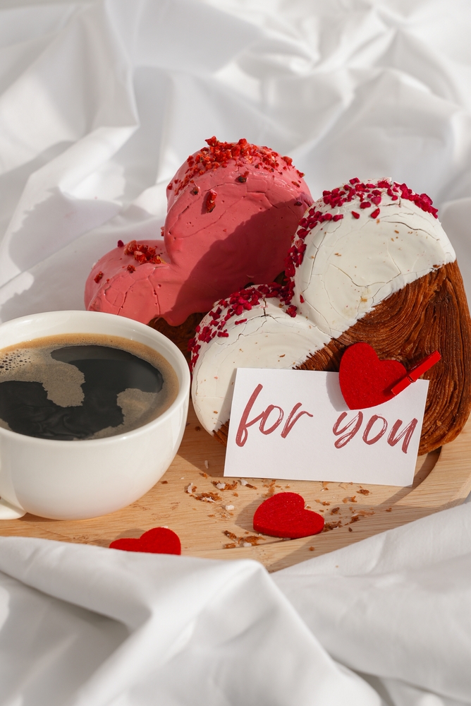 For,You,Text,Message,Paper,Note,Card,Morning,Breakfast,Valentine's